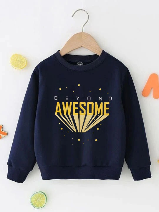 Awesome Sweatshirt Unisex Boys Girls Sweatshirt