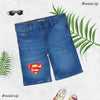 Superman Denim Shorts