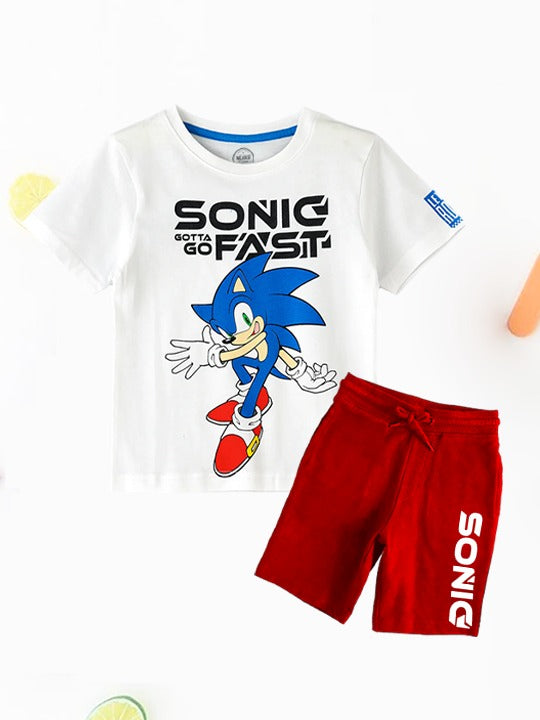 Sonic Tshirt Short Set