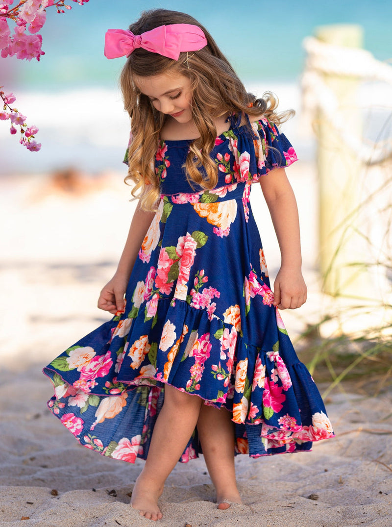 Spring Bloom Girls Maxi  Wearup