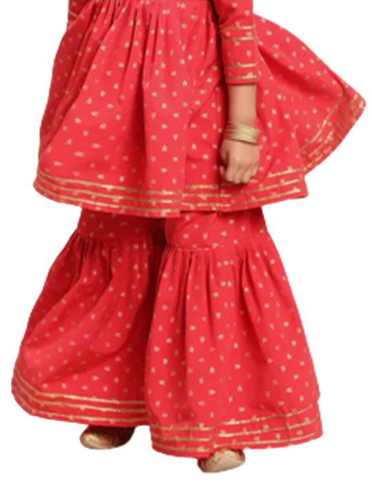 Red Gharara Only