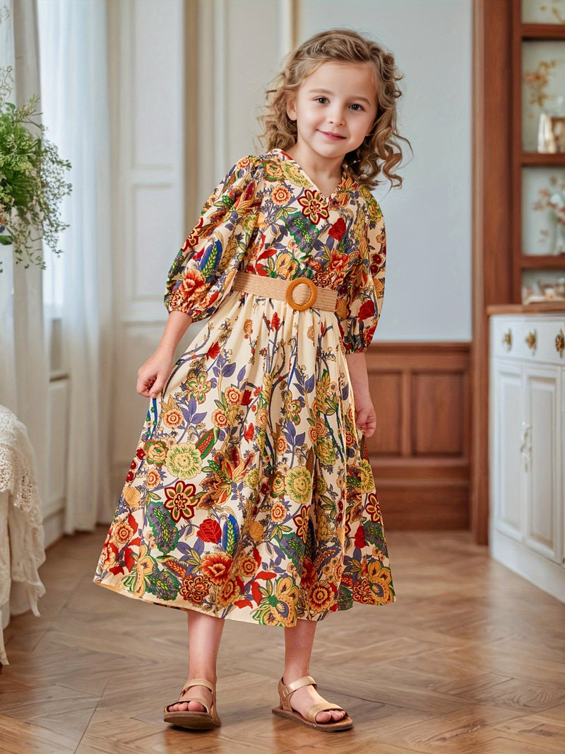 Autumn Bloom Delight Maxi