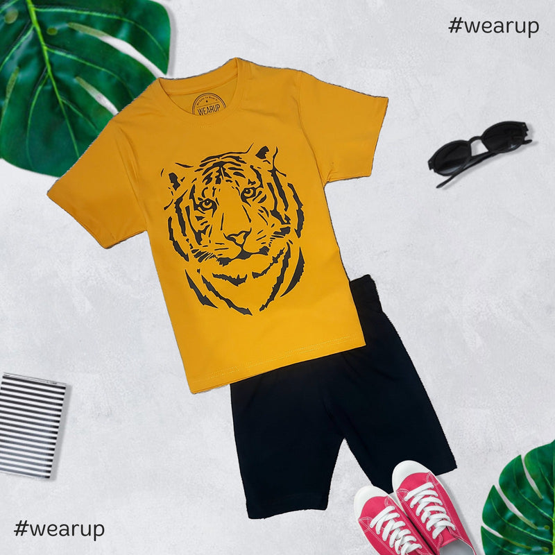 Tiger Tshirt Shorts