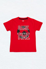 Game Time Printed Tshirt